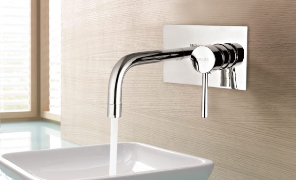 Single Lever Bath Filler Kit Wall Mixer with Bath Spout (suitable for Item ALD-802)