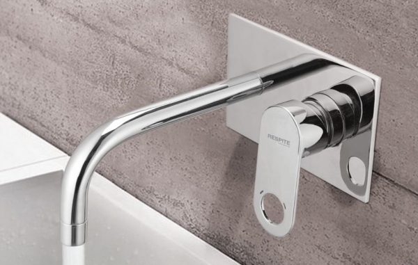 Single Lever Bath Filler Kit Wall Mixer with Bath Spout (suitable for Item ALD-802)