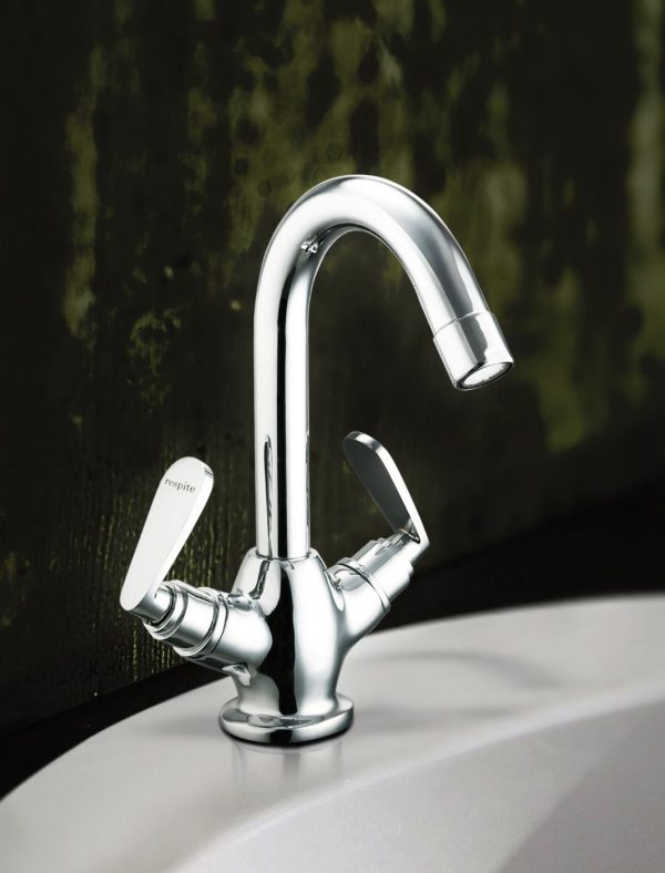 Single Lever Basin Mixer with out pop-up waste.