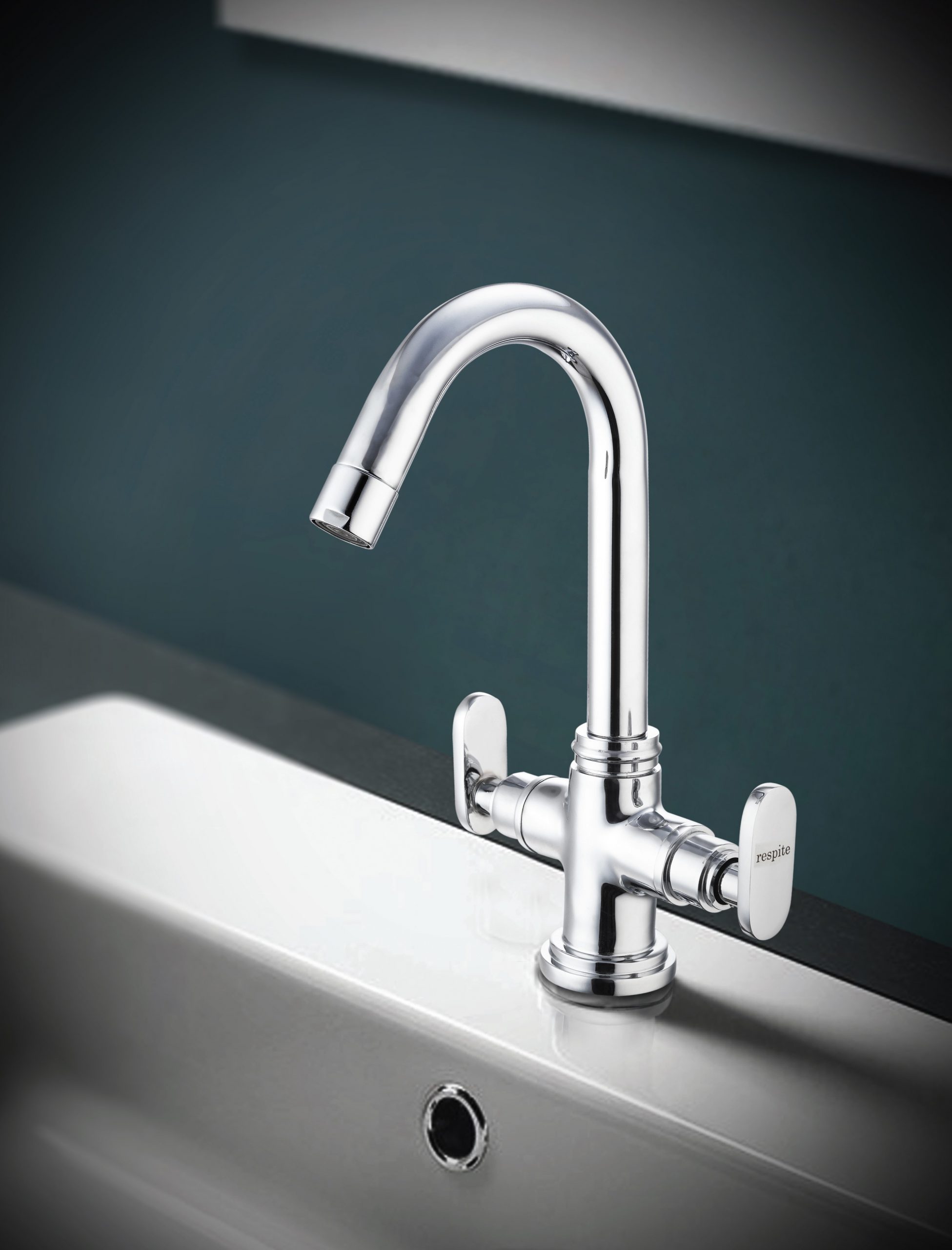 Single Lever Basin Mixer with out pop-up waste. - RESP!TE