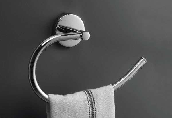 Bathroom Set (Include : Robe Hook, Soap Dish, Tumbler Holder, Towel Ring & Towel Rod)